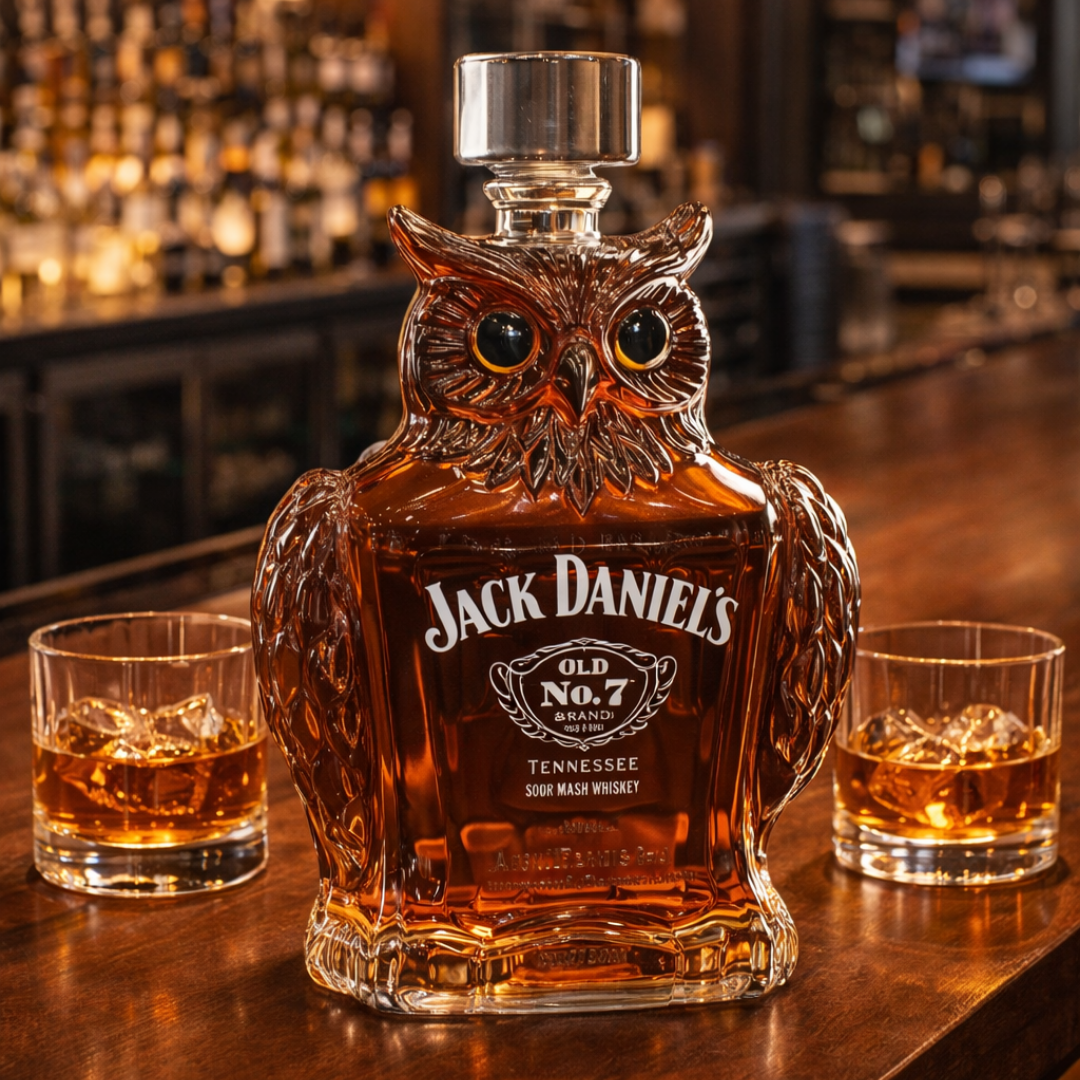 Bouteilles de whisky - Édition « Chouettes »