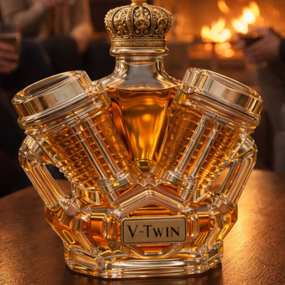 Botellas de whisky V8