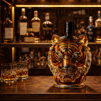 Botellas de whisky Tigre