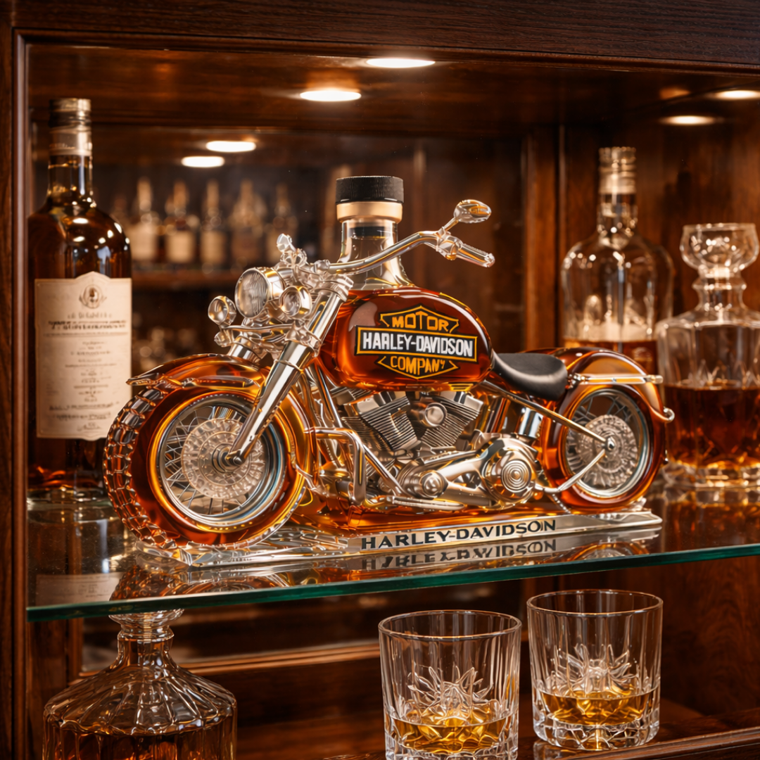 Bouteille de whisky Moto