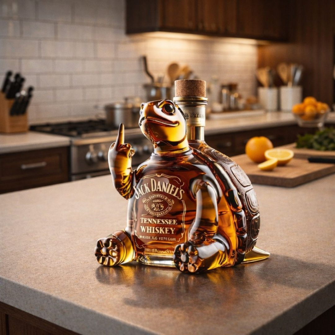 Botella de whisky Jack Daniel's Tortuga
