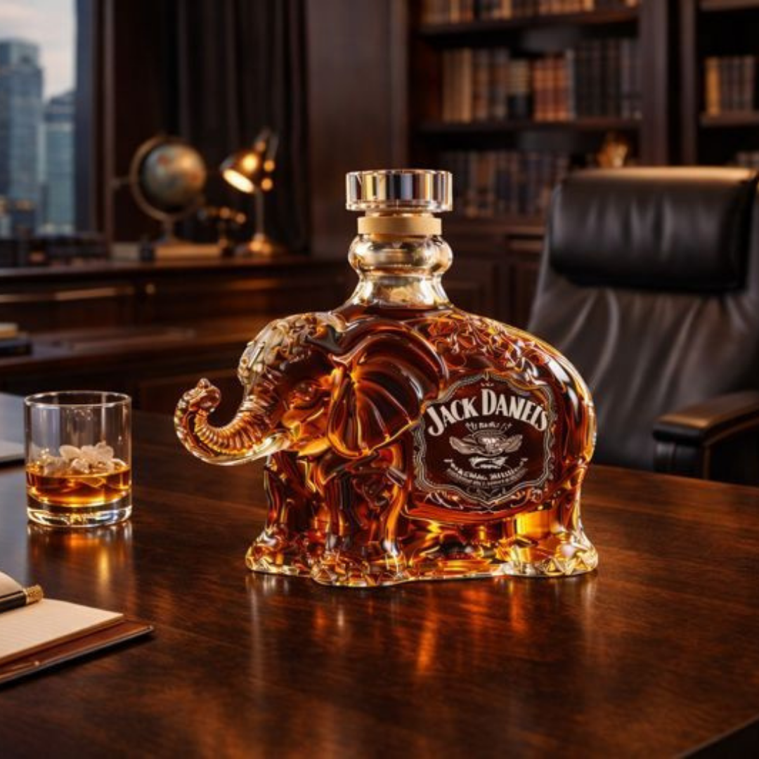 Botella de whisky Jack Daniel's  Elefante