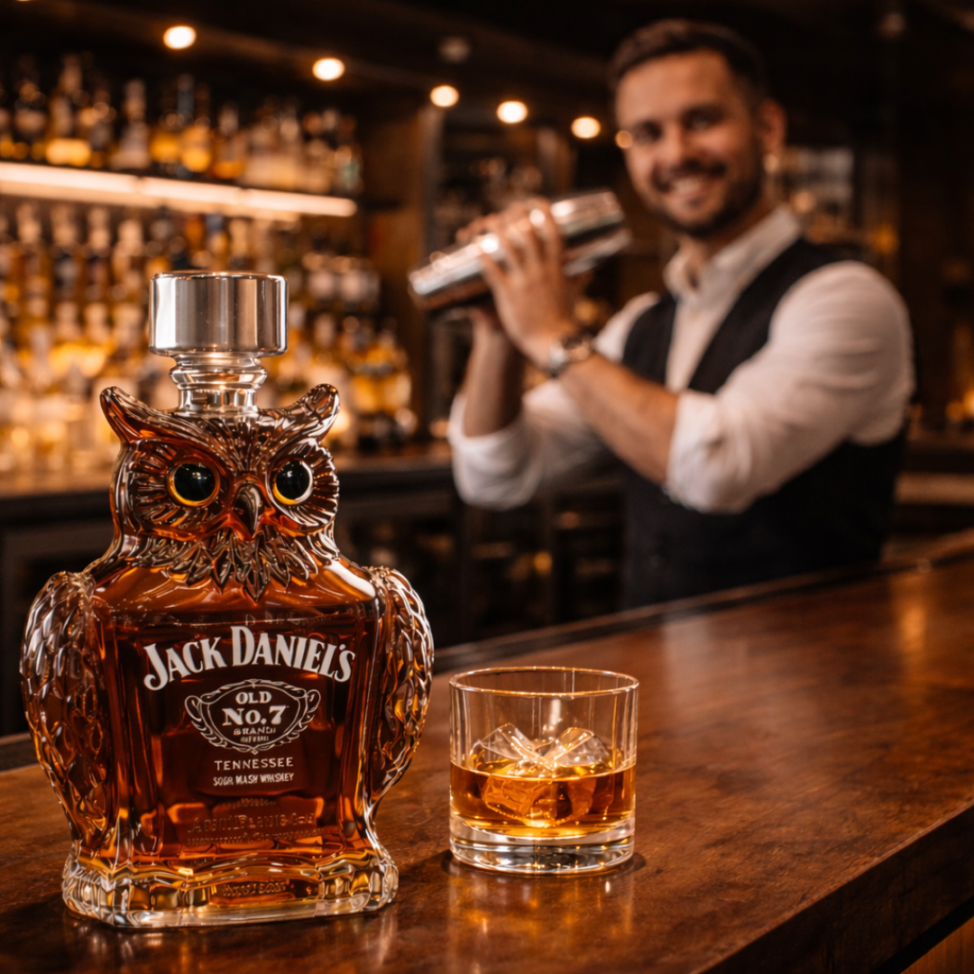 Bouteilles de whisky - Édition « Chouettes »
