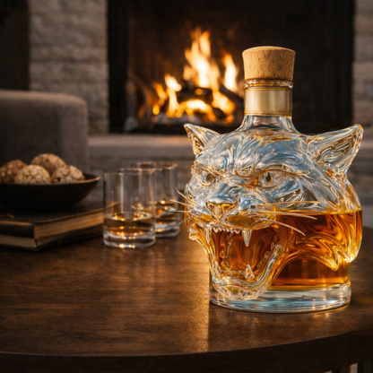 Botellas de whisky Jaguar