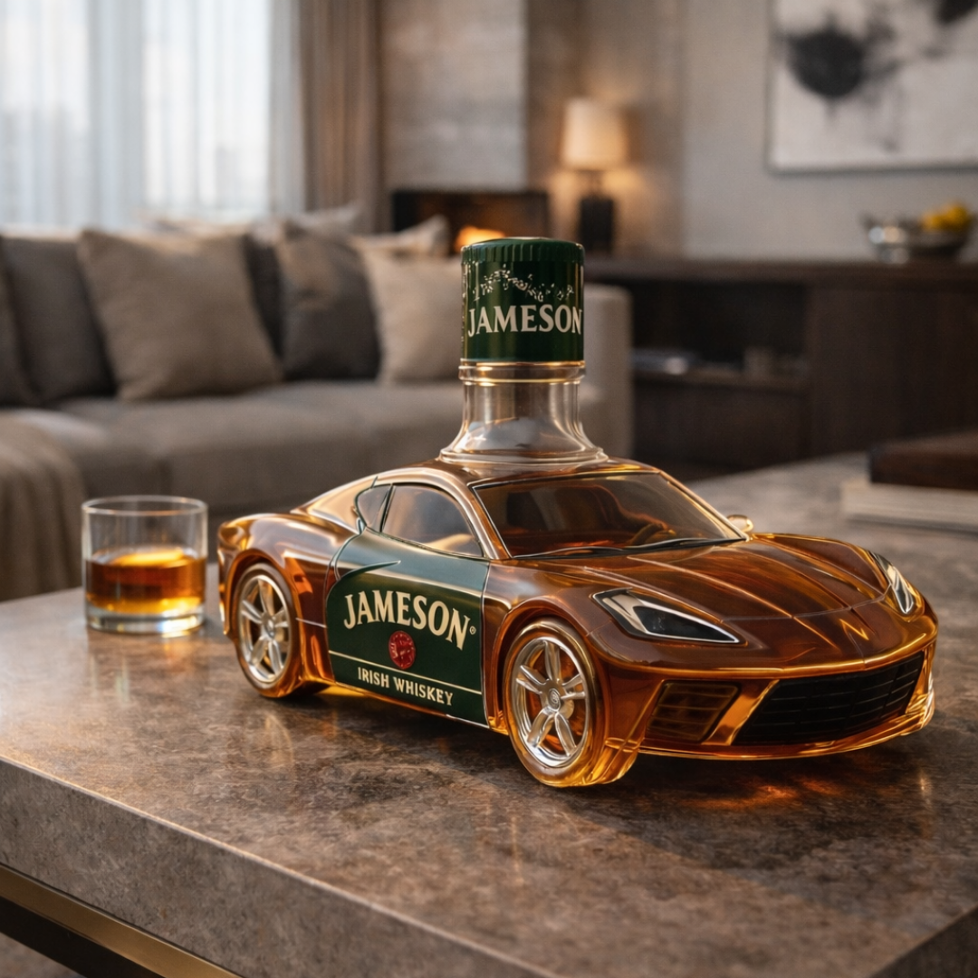 Botella de whisky Corvette