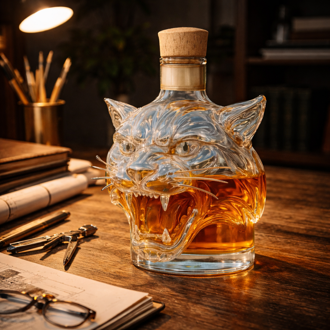 Botellas de whisky Jaguar