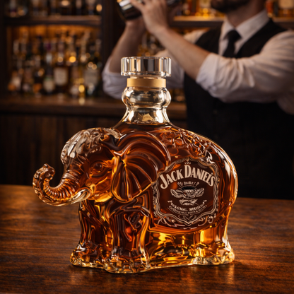 Botella de whisky Jack Daniel's  Elefante