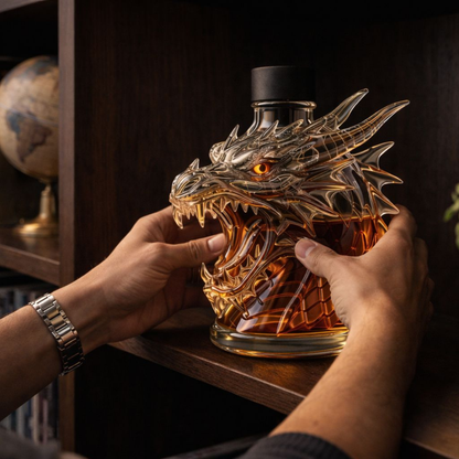 Botellas de whisky Dragón