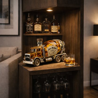 Bouteilles de whisky Jack Daniel's Camion