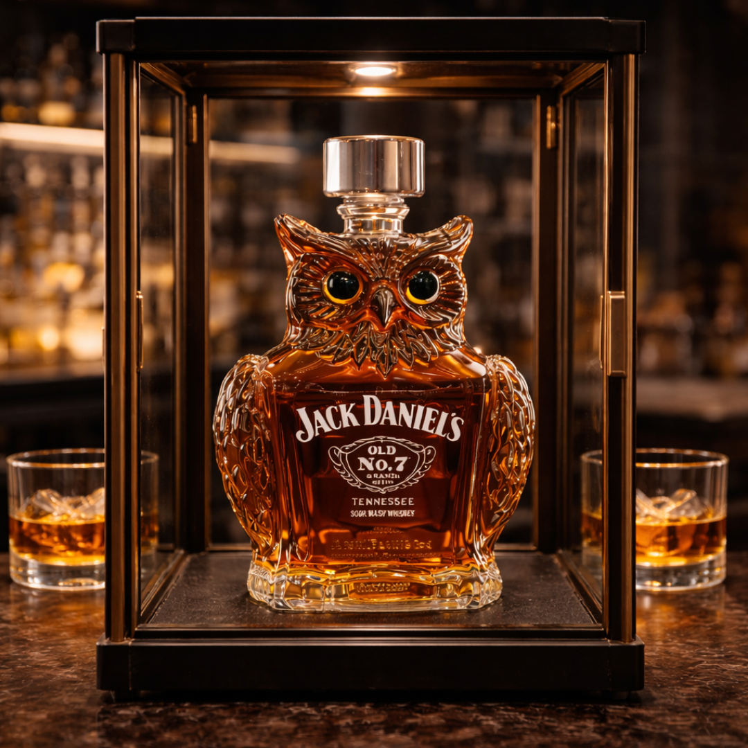 Bouteilles de whisky - Édition « Chouettes »