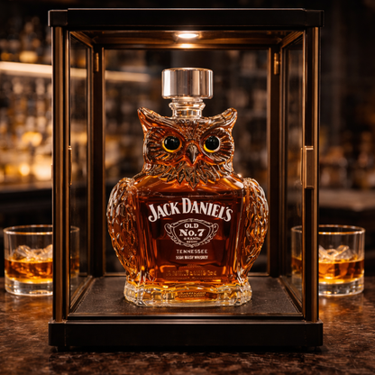 Bouteilles de whisky - Édition « Chouettes »