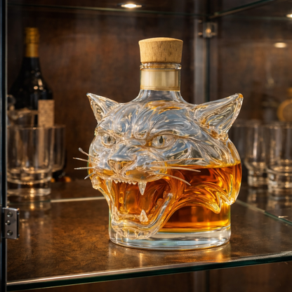 Botellas de whisky Jaguar