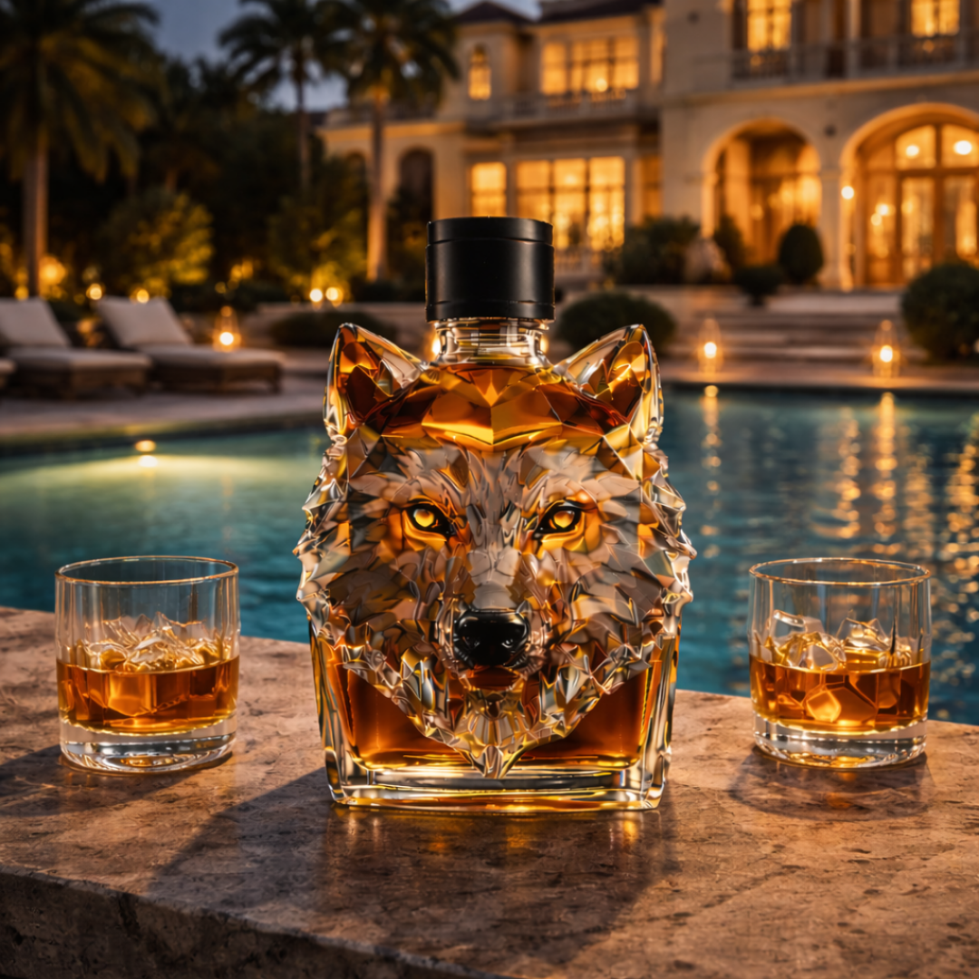 Bouteilles de whisky Lobo