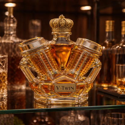 Botellas de whisky V8