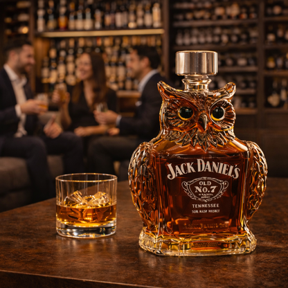 Bouteilles de whisky - Édition « Chouettes »