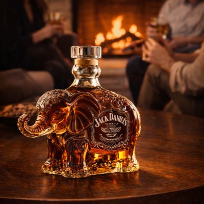 Botella de whisky Jack Daniel's  Elefante