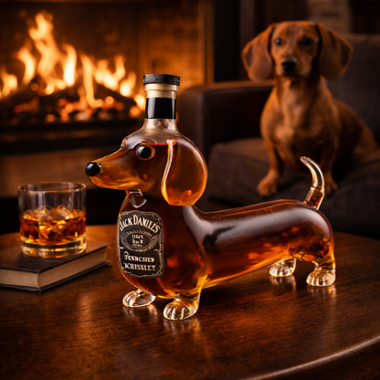 Botella de whisky Salchicha