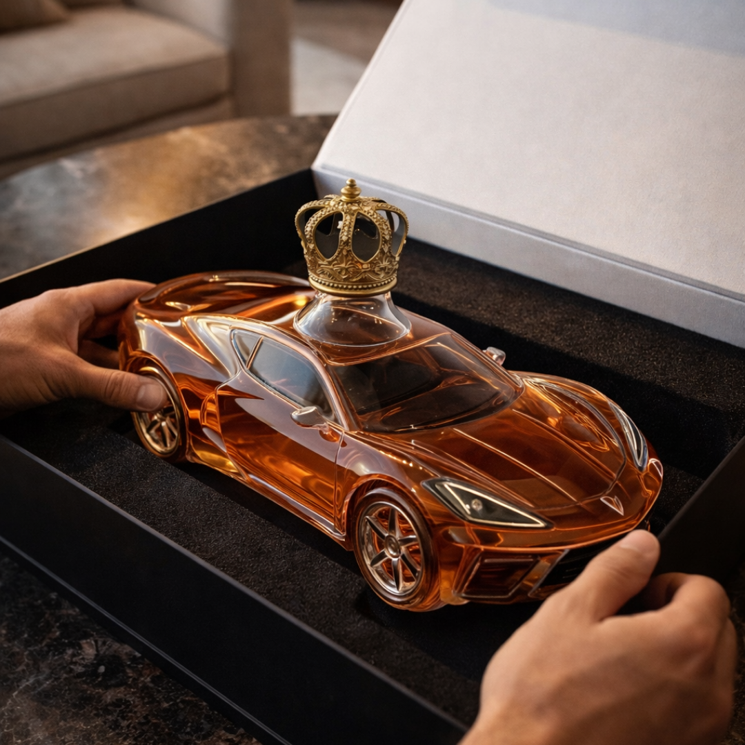 Botella de whisky Corvette