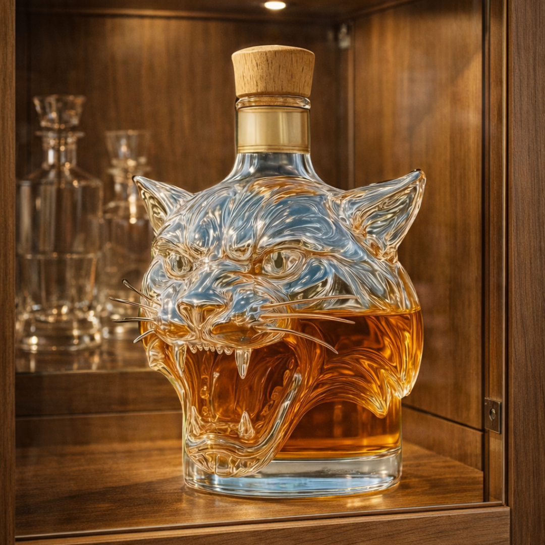 Botellas de whisky Jaguar