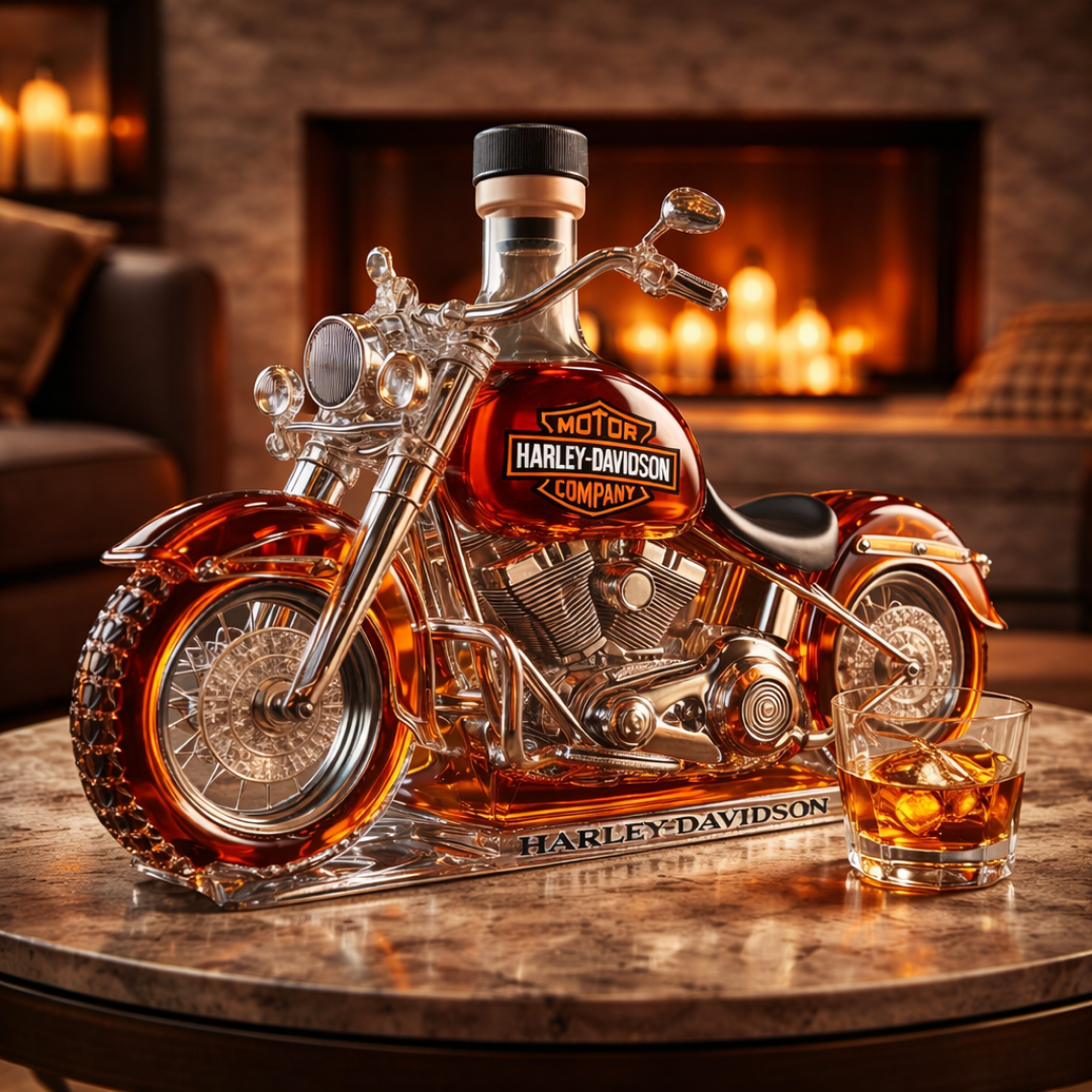 Bouteille de whisky Moto