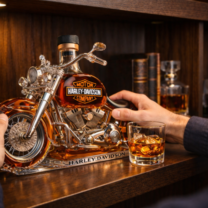 Bouteille de whisky Moto