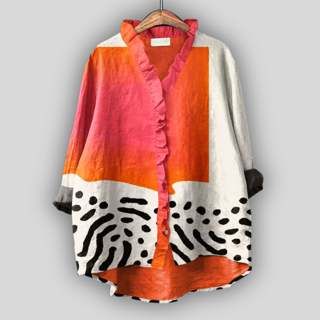 Blouse au caractère apaisant