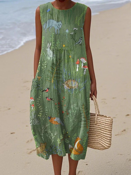 Hope | Robe Midi Woodland