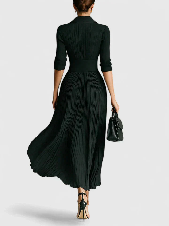 Sophie | Robe Maxi Plissée