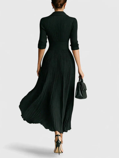 Sophie | Robe Maxi Plissée