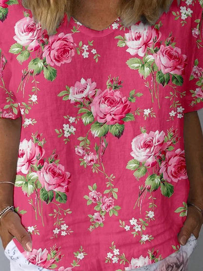 Lisa | Chemise Florale Artistique