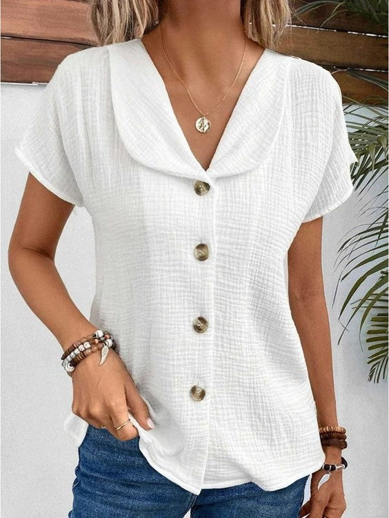Casia | Blouse d'Automne Chic