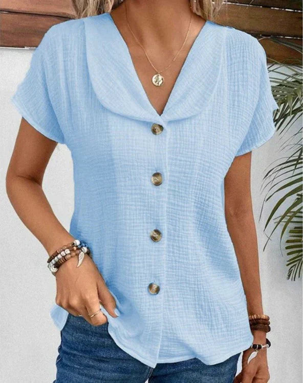Casia | Blouse d'Automne Chic