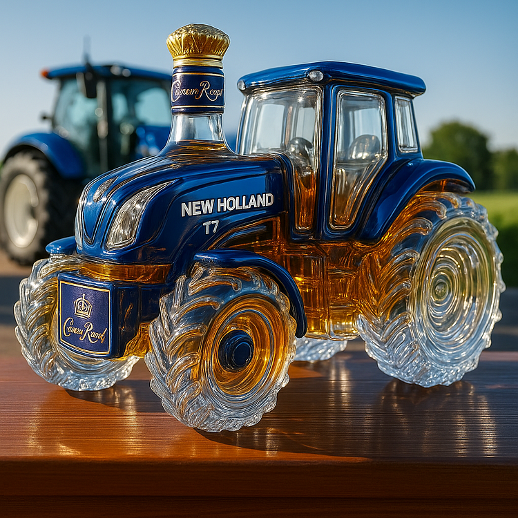 Bouteille de whisky New Holland Tractor