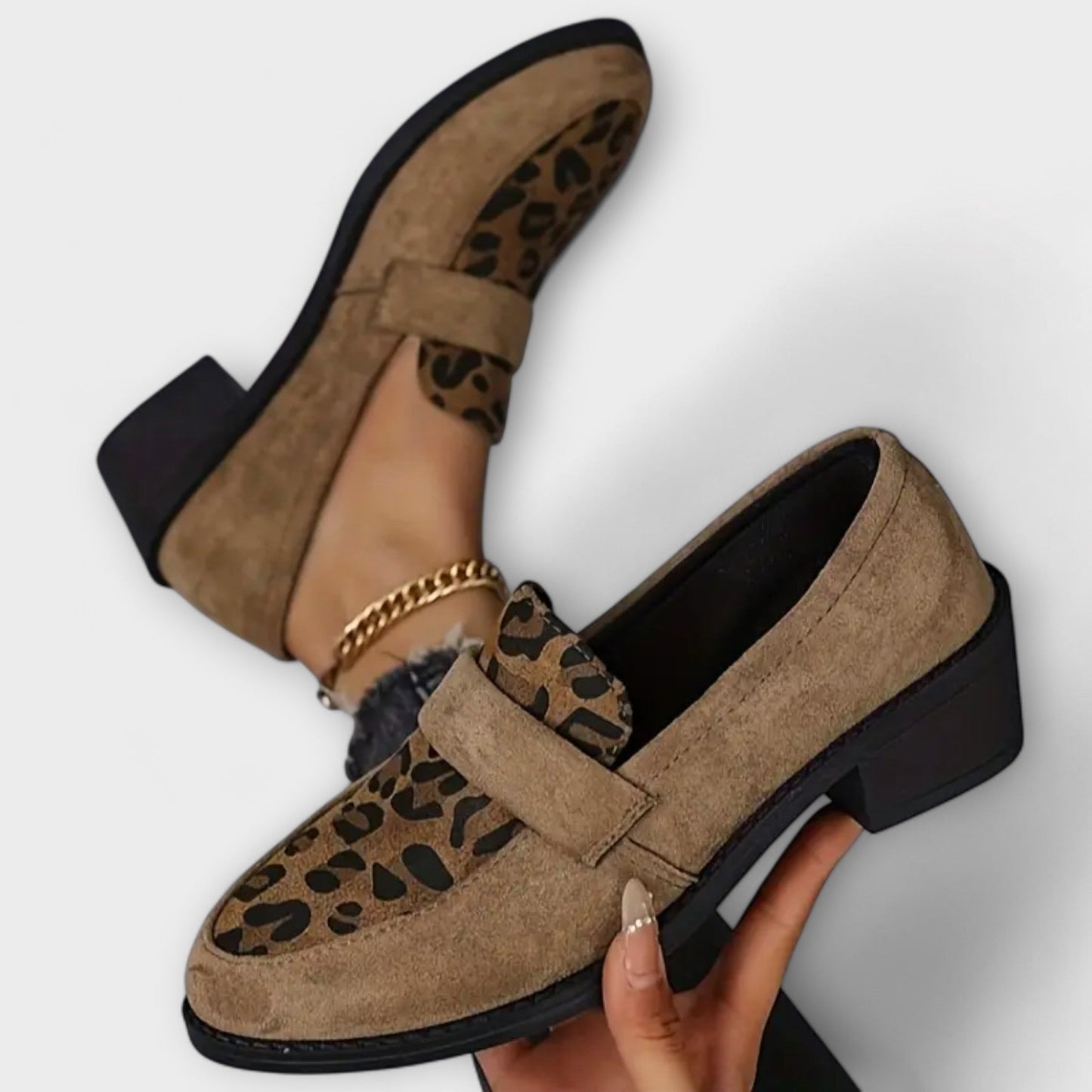 Aurora | Escarpins Chic pour Femmes avec Motif Léopard