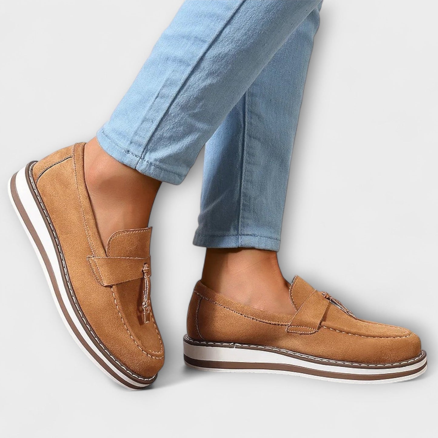 LUISA | Chaussures décontractées à bout rond, au style moderne et au confort quotidien