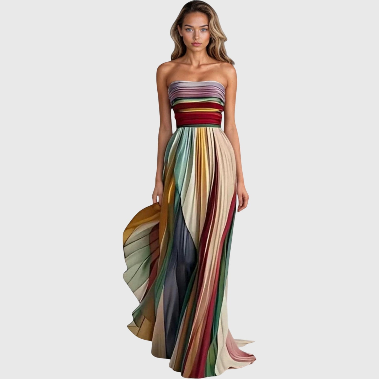 FLORA | Robe longue de luxe