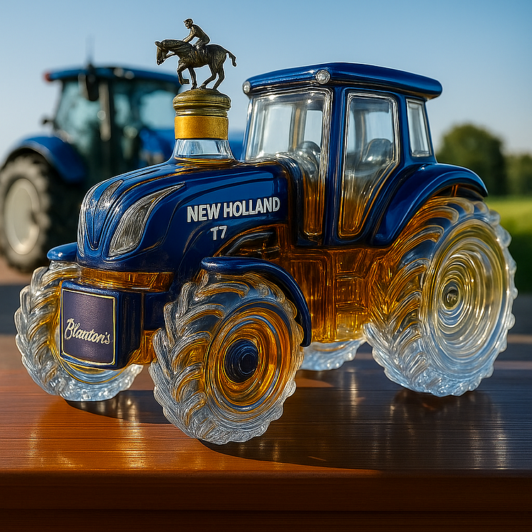 Bouteille de whisky New Holland Tractor
