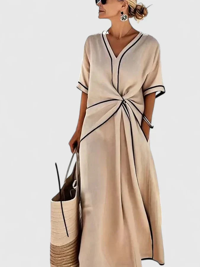 Érika | Robe Chic Camel