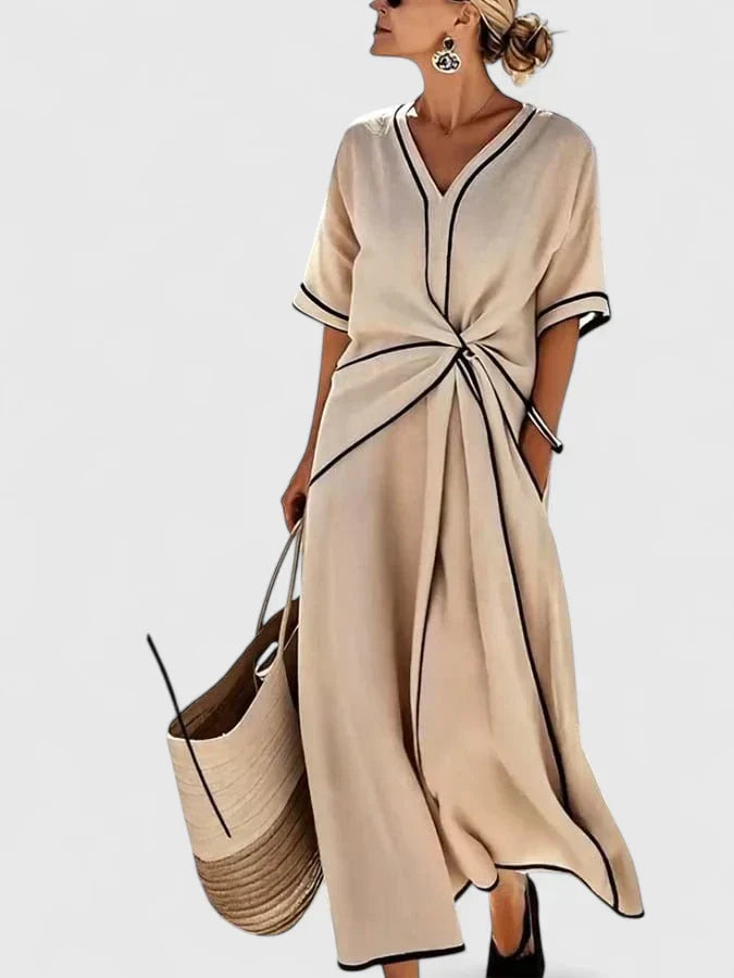 Érika | Robe Chic Camel