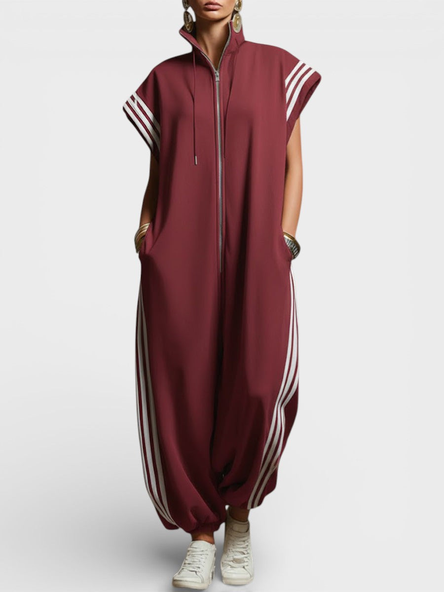 Valentina | Combinaison à Col Zippé