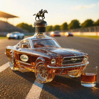 Bouteille de whisky Mustang