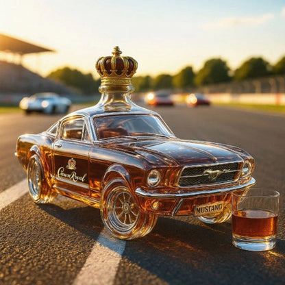 Bouteille de whisky Mustang